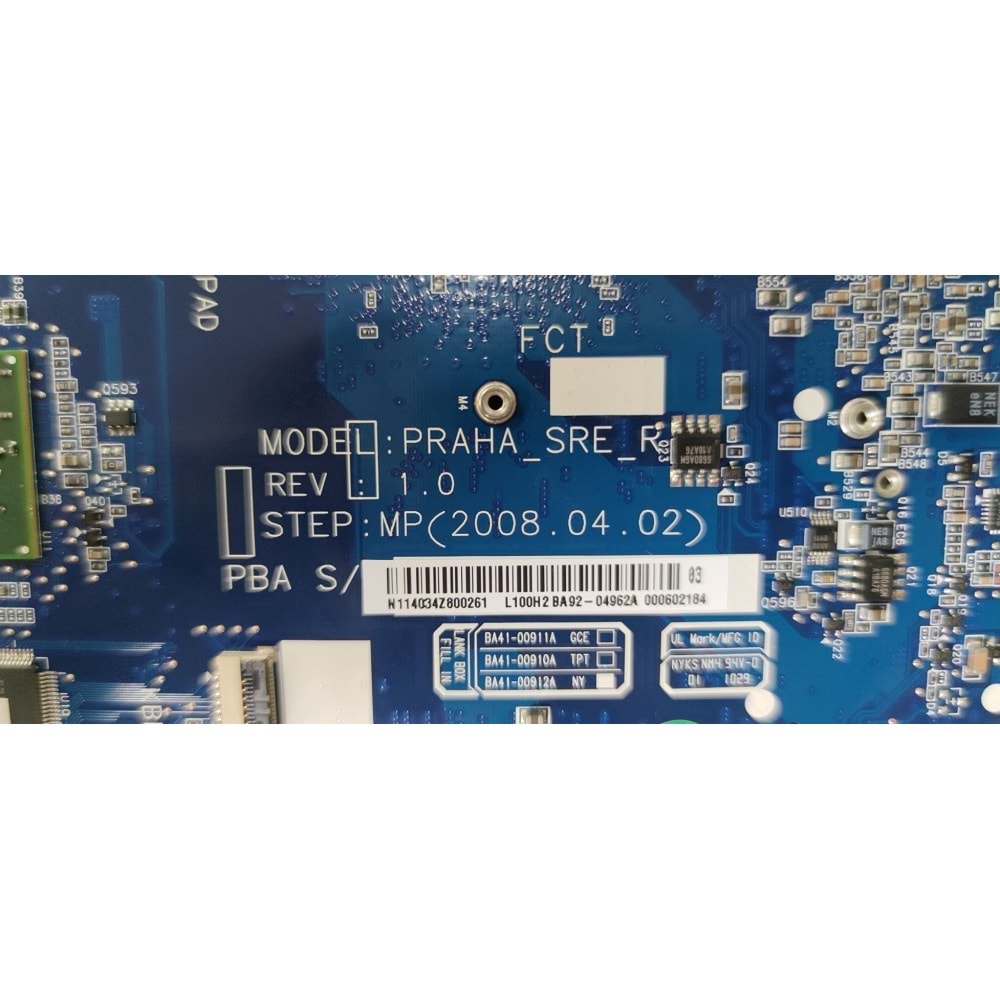 HYL - Samsung NP-R60 R60S X2400 Ekran Kartlı Sıfır Çalışan Anakart - BA92-04962A BA92-04962B