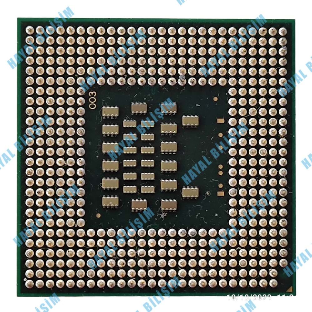 2.EL - Orjinal İntel Pentium Core Solo T1300 1.66Ghz 667Mhz 2MB Notebook İşlemci - SL8VY