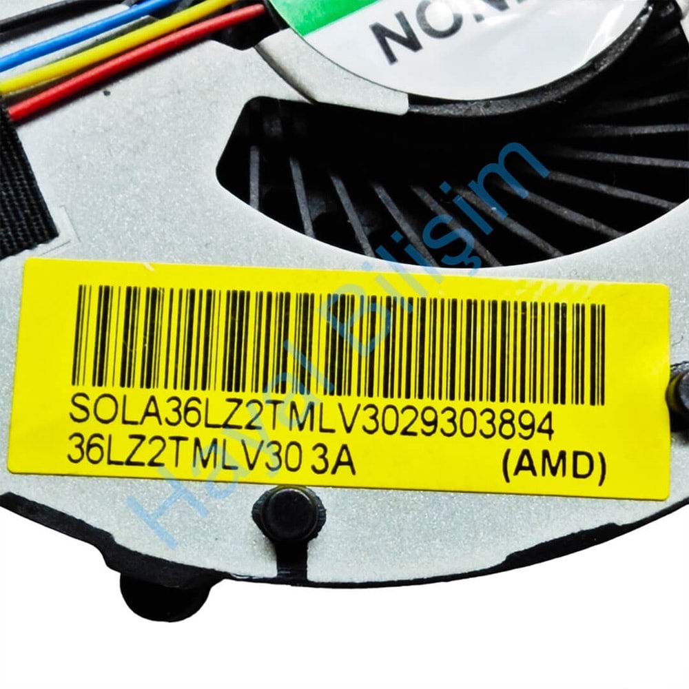 2.EL - Orjinal Lenovo İdeapad Z480 Z580 Z485 Z585 AMD Notebook Cpu Fan Bakır Soğutucu