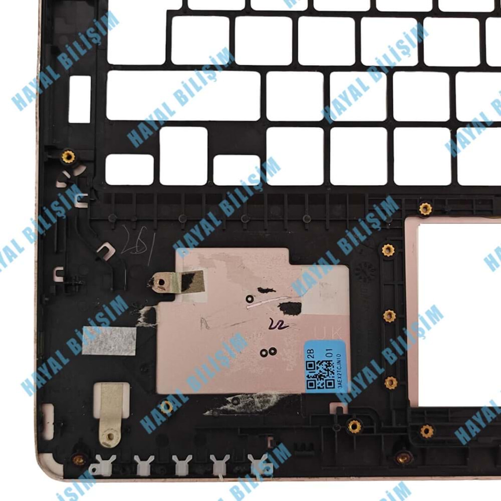 2.EL - Orjinal Asus Vivobook X202 X202E Notebook Gold Üst Kasa - 13GNFQ10P130-1