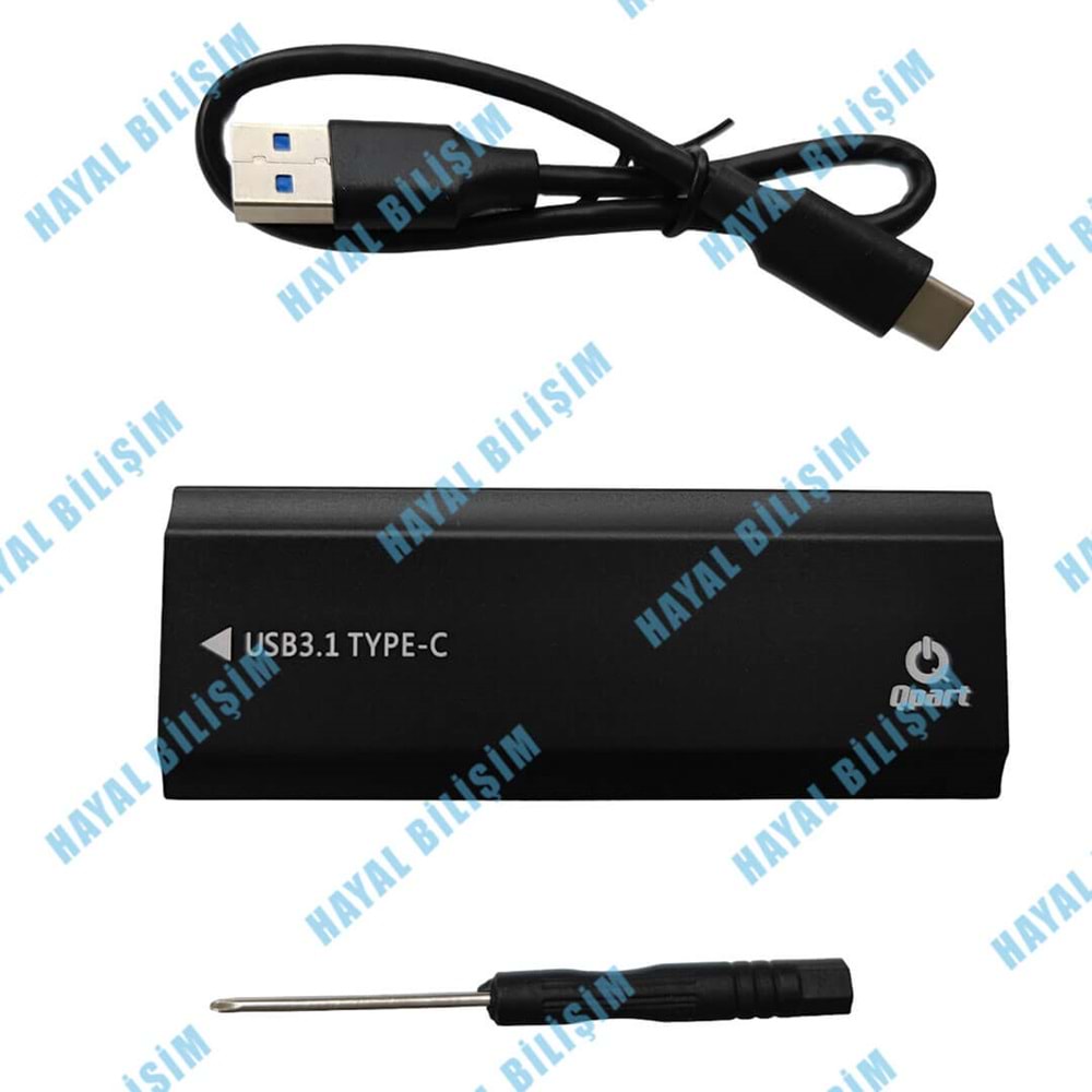 HYL - Qport M2 Sata Nvme USB 3.1 Ssd External Hdd Kutu