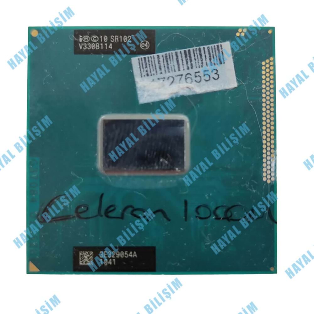 2.EL - Orjinal Intel Celeron 1000M 1000M 1.8 GHz Notebook İşlemci - SR102