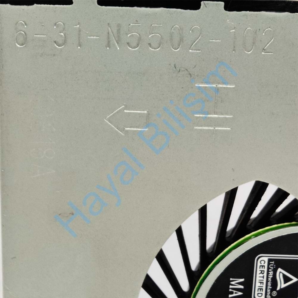 2.EL - Orjinal Casper C900 Monster Uyumlu 6-31-N5502-102 DFS551205WQ0T FH22 Notebook Cpu Fan