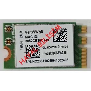 2. EL - Orjinal Acer ES1-331 ES-311 Notebook Wifi Ağ Kartı -Qualcomm Atheros QCNFA335