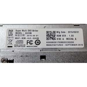 2.EL - Orjinal Acer N15Q1 E5-573G F5-571 E5-522 E5-574G E5-574 Beyaz Notebook Dvd Optik Sürücü