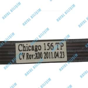 2.EL - CviLux E208903-3 AWM 20706 105C 60V VW-1 6 Pin Notebook Touchpad Flex Kablo - Chicago 156 TP