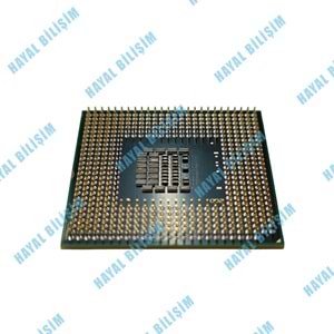 2.EL - Orjinal İntel Core2 Duo T9600 478 Pin 6M Önbellek 2.80 GHz 1066 MHz Notebook Cpu İşlemci - SLG9F