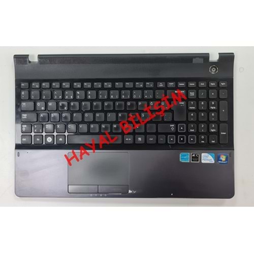2.EL - Orjinal Samsung NP300E5A NP300E5C NP305E5A NP3530EC Notebook Klavyeli Üst Kasa Füme - BA75-03590F