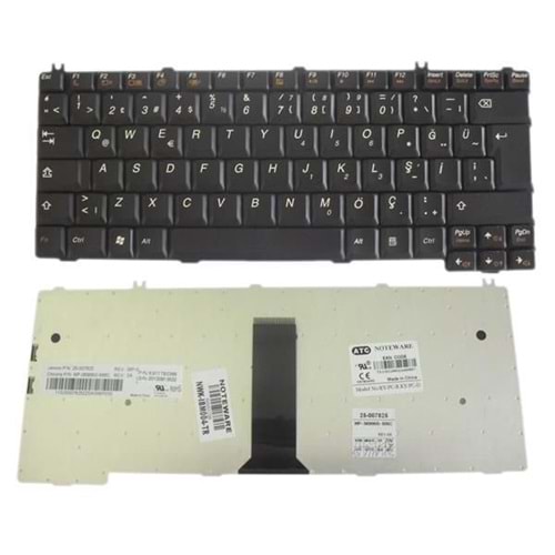 HYLLNV112KLV - Lenovo 3000 N100 y560 N200 N500 G530 Türkçe Notebook Klavye