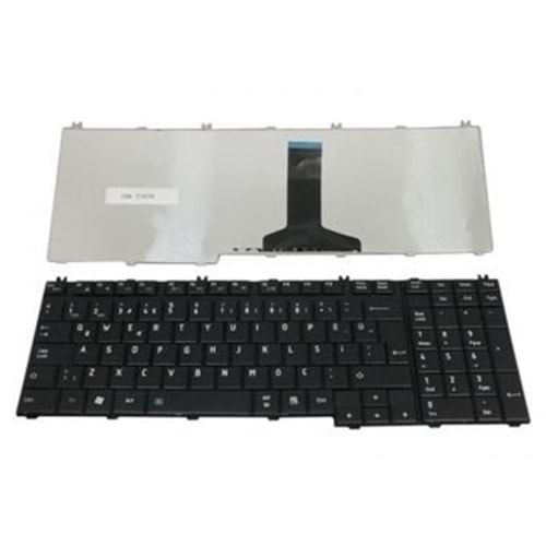 HYLTS114KLV-Toshiba Qosmio Siyah F50 F60 A500 A505 L355 L500 L550 P300D P500 P505D X500 L350 Türkçe Notebook Klavye