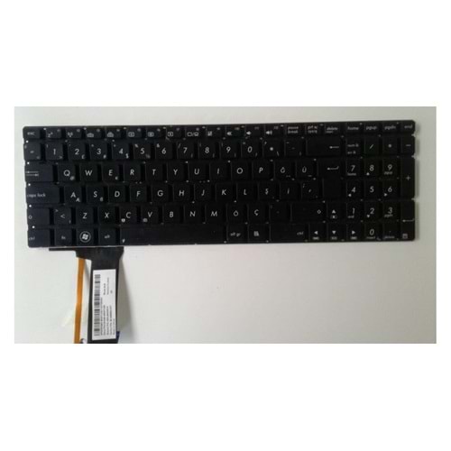 HYLAS126KLV - Asus N550 N550J N550JA N550JK N550JV N550L N550LF Işıklı Siyah Notebook Klavye