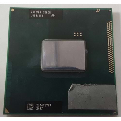 2.EL - Orjinal Intel Core i3-2350M İşlemci 3M Önbellek 2,30 GHz Notebook İşlemci - SR0DN