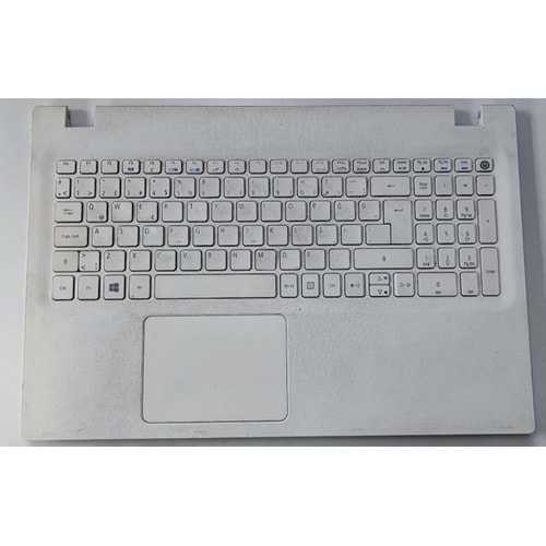 2.EL - Defolu Orjinal Acer Aspire N15Q1 E5-573G F5-571 E5-522 E5-573 E5-532 E5-574 Beyaz Notebook Klavyeli Üst Kasa Palmrest Case - TFQ4CZRTTAT