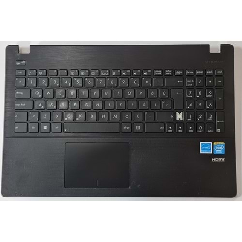 2.EL - Defolu Orjinal Asus X551 X551C X551CA D550C Notebook Klavyeli Üst Kasa Palmrest Case - 13NB0341AP1341