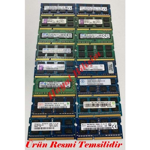 2.EL - Orjinal Oem 2 GB 8500 / 10600Mhz DDR3 PC3 Notebook Ram