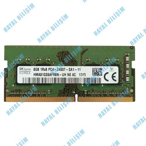 HYL - 8GB PC4 3200T DDR4 CL22 1.2V Notebook Sodim Ram
