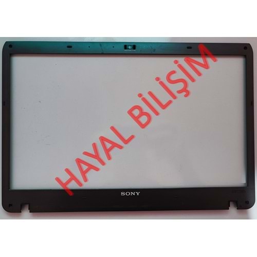 2.EL - Orjinal Sony Vaio VPCF1 PCG-81114L Notebook Ekran Ön Çerçeve Lcd Bezel - 012-100A-2643-B