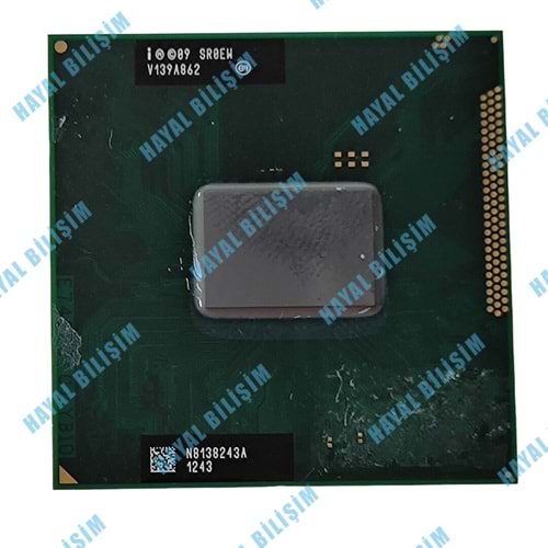 2.EL - Orjinal Intel Celeron B800 1.5 GHz 2M 35W Soket G2 Notebook İşlemci - SR0EW