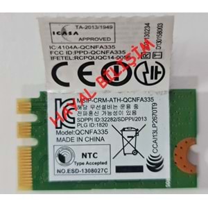 2. EL - Orjinal Acer ES1-331 ES-311 Notebook Wifi Ağ Kartı -Qualcomm Atheros QCNFA335