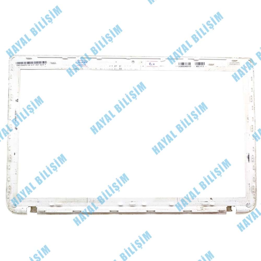 2. EL - Orjinal Toshiba Satellite C50D-A C55D-A Notebook Beyaz Ekran Ön Çerceve Lcd Bezel - H000046910