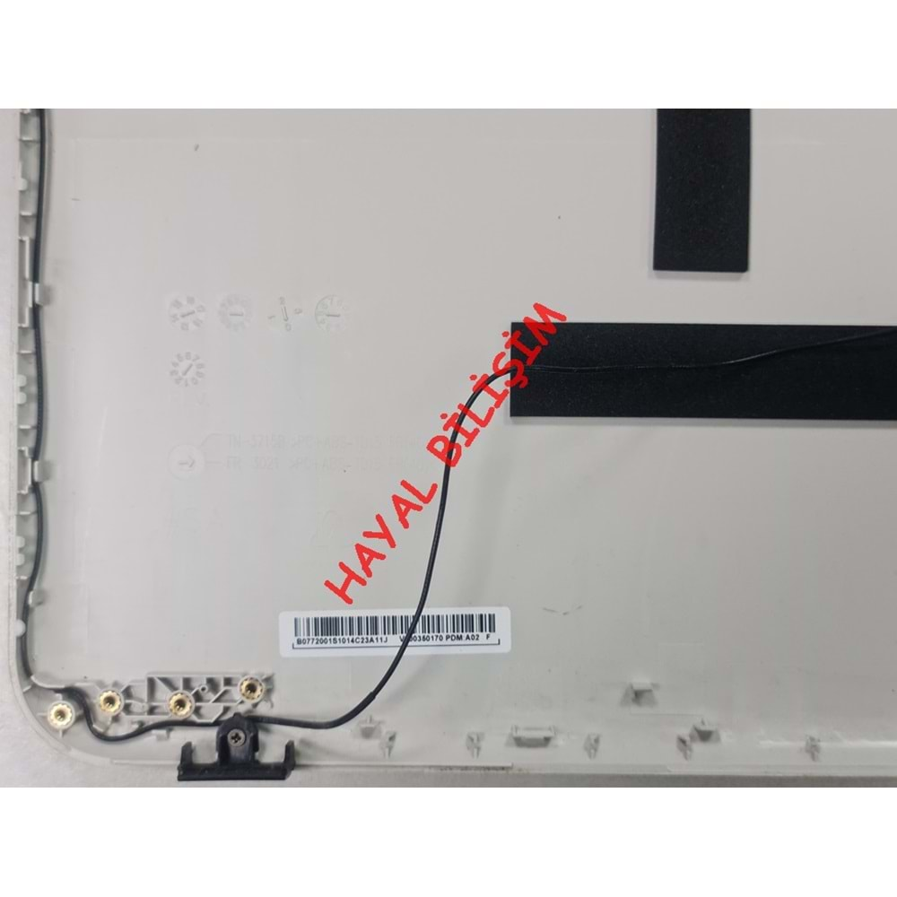 2. EL - Orjinal Toshiba Satellite C70-B C75-B L75 L70-B L75-B7150 L75-B L75-B7270 Gümüş Notebook Ekran Arka Kapak Lcd Cover - V000350170