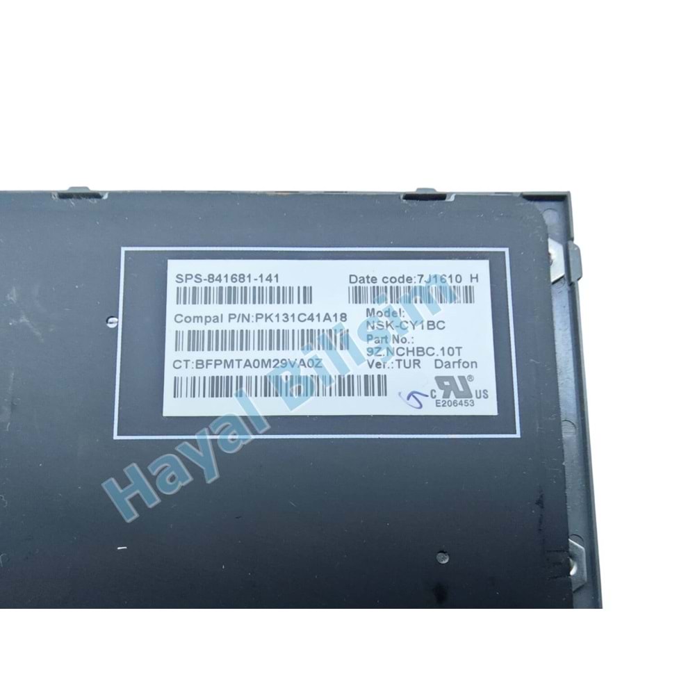 2. EL - Orjinal Hp ZBook Studio G3 G4 Mobile Workstatıon Notebook Tr Işıklı Klavye