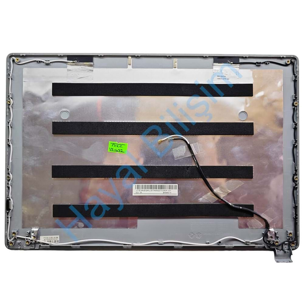 2.EL - Defolu Orjinal Acer Aspire V5-472 V5-473 V7-481 V7-482 Gümüş Notebook Ekran Arka Kapak Lcd Cover - EAZQK005020-2