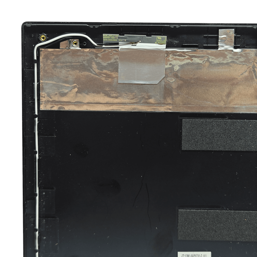 2.EL - Orjinal Casper F15 F15K F600 F650 F700 F750 F800 F850 Notebook Ekran Arka Kapak Lcd Cover Ön Çerçeve Lcd Bezel