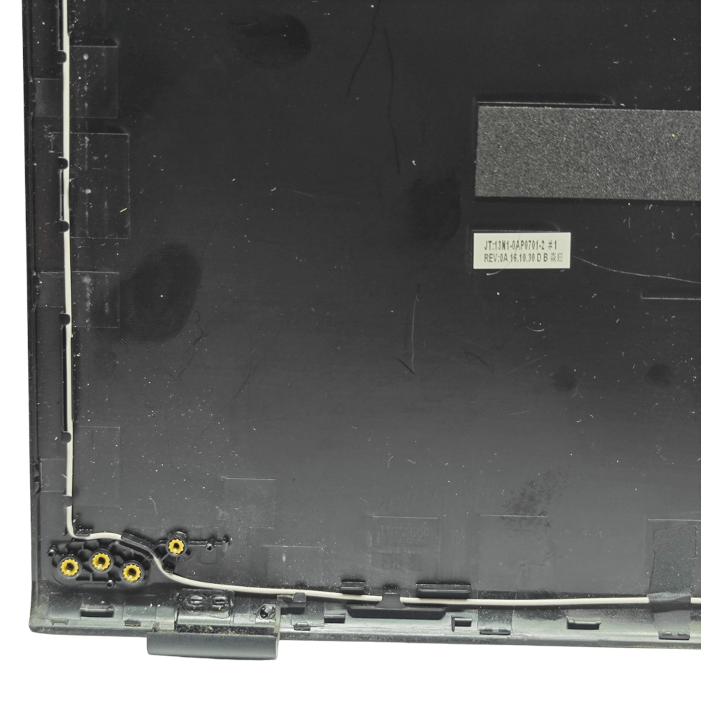 2.EL - Orjinal Casper F15 F15K F600 F650 F700 F750 F800 F850 Notebook Ekran Arka Kapak Lcd Cover Ön Çerçeve Lcd Bezel