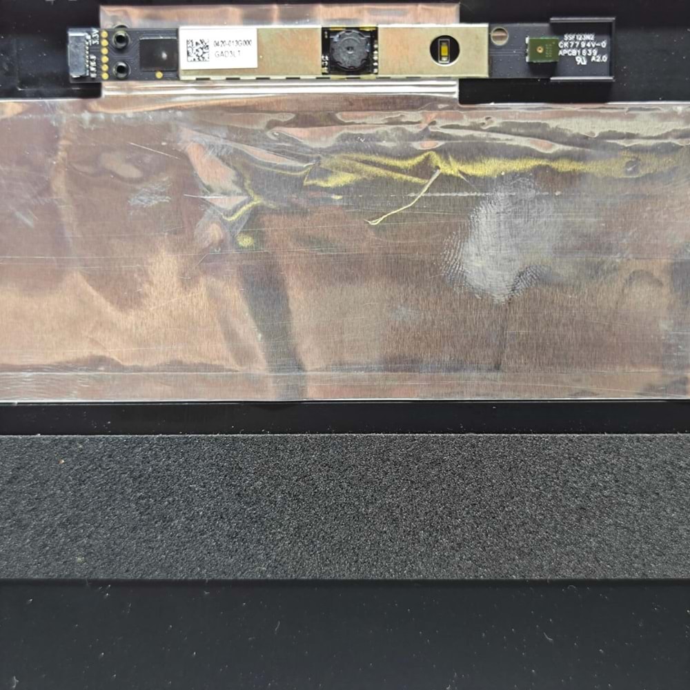 2.EL - Orjinal Casper F15 F15K F600 F650 F700 F750 F800 F850 Notebook Ekran Arka Kapak Lcd Cover Ön Çerçeve Lcd Bezel