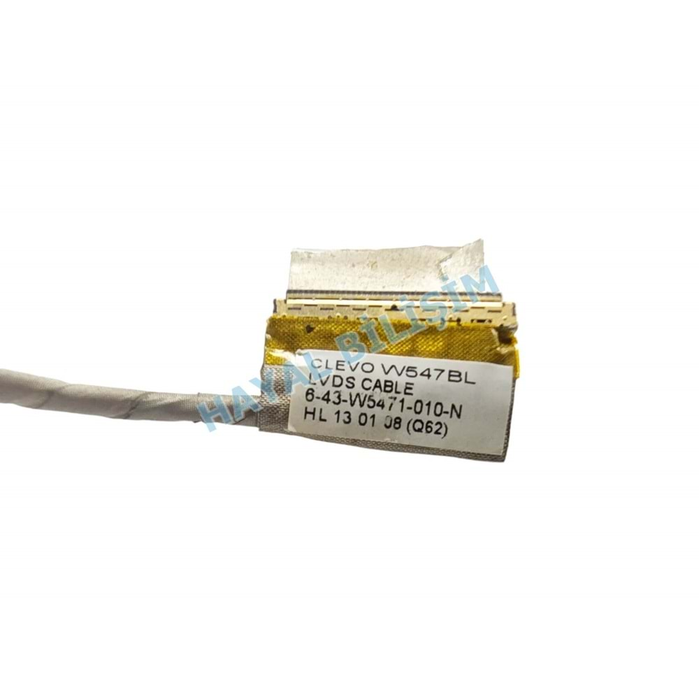 2.EL - Orjinal Exper Ultranote A4B A4B-R01 Notebook Lvds Ekran Data Flex Kablo