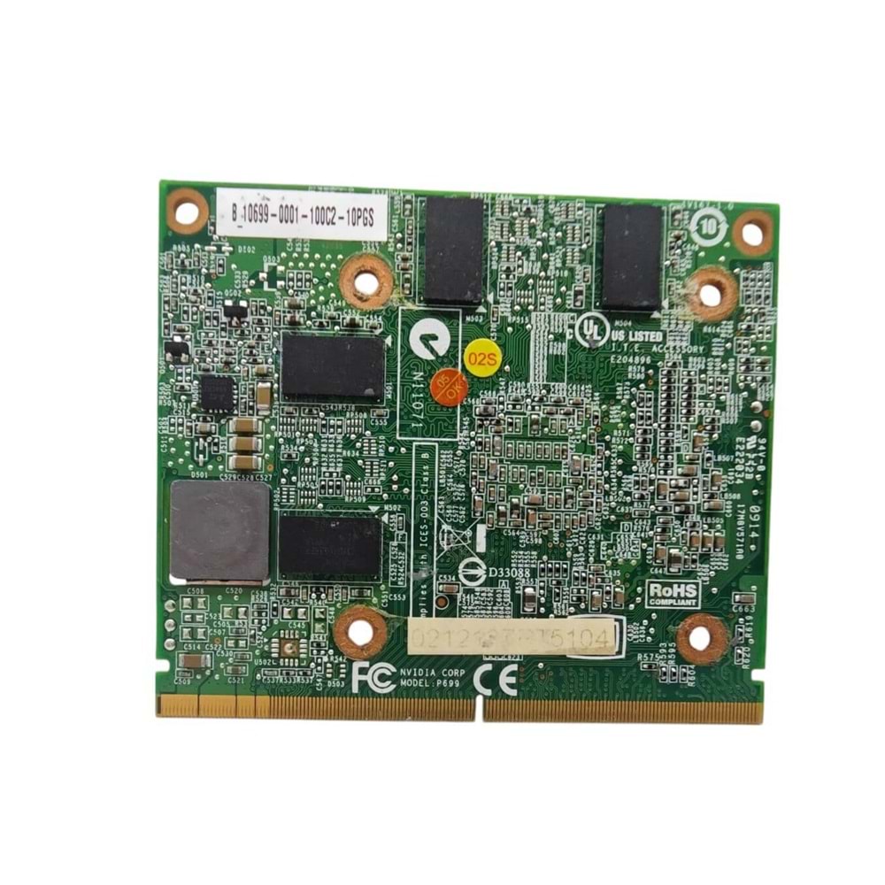 2.EL - Orjinal Acer Aspire 5739 5935 7738 8735 8940 1 GB Notebook Harici Ekran Kartı