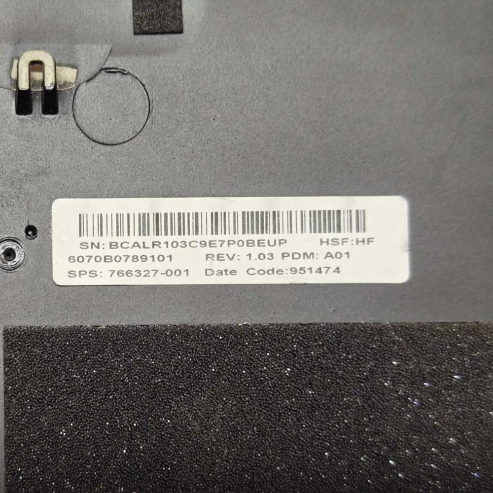 2.EL - Orjinal Hp EliteBook 850 G1 850 G2 Notebook Servis Kapak