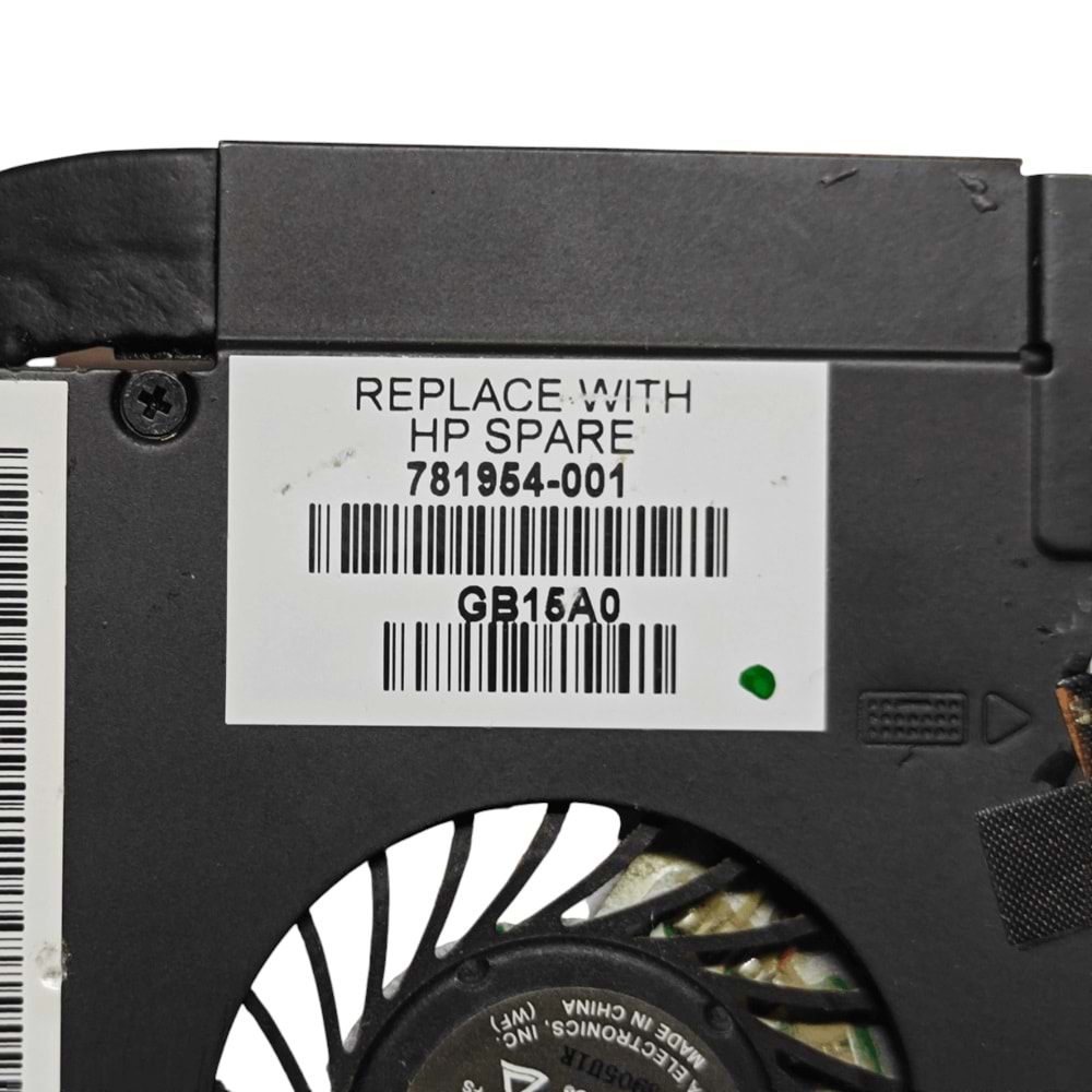 2.EL - Orjinal Hp Elitebook Folio 1040 G1 10140 G2 Notebook Bakır Soğutucu Cpu Fan