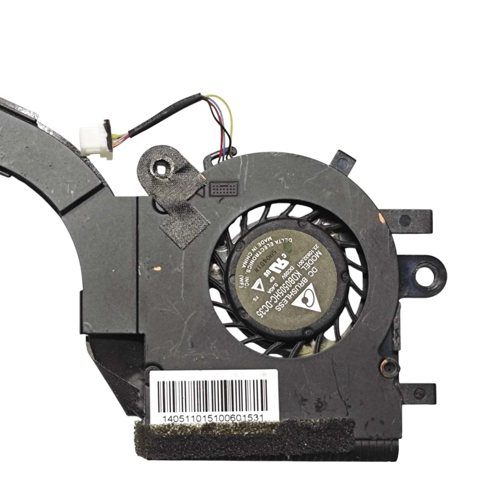 2.EL - Orjinal Hp Elitebook Folio 1040 G1 10140 G2 Notebook Bakır Soğutucu Cpu Fan