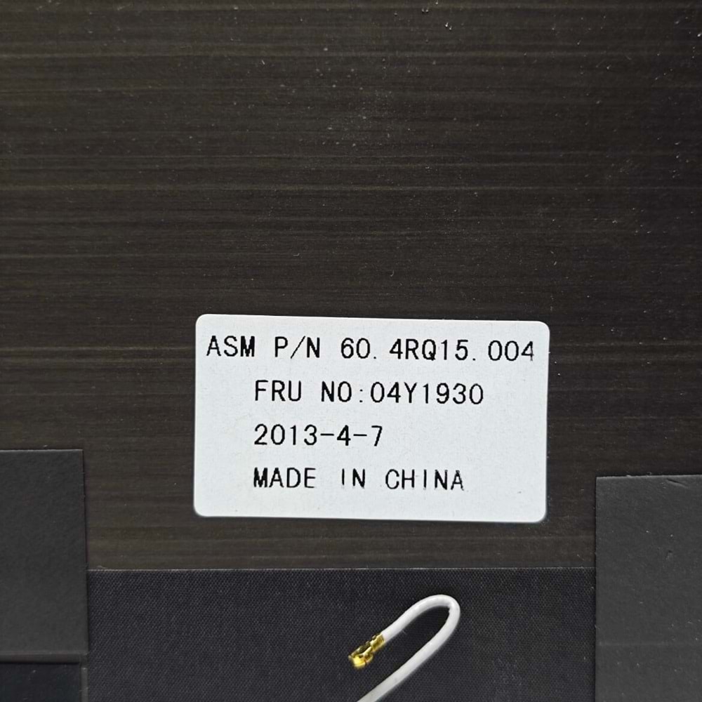 2.EL - Orjinal Lenovo Thinkpad X1 Carbon Gen 1 TP00040A Notebook Ekarn Arka Kapak Lcd Cover