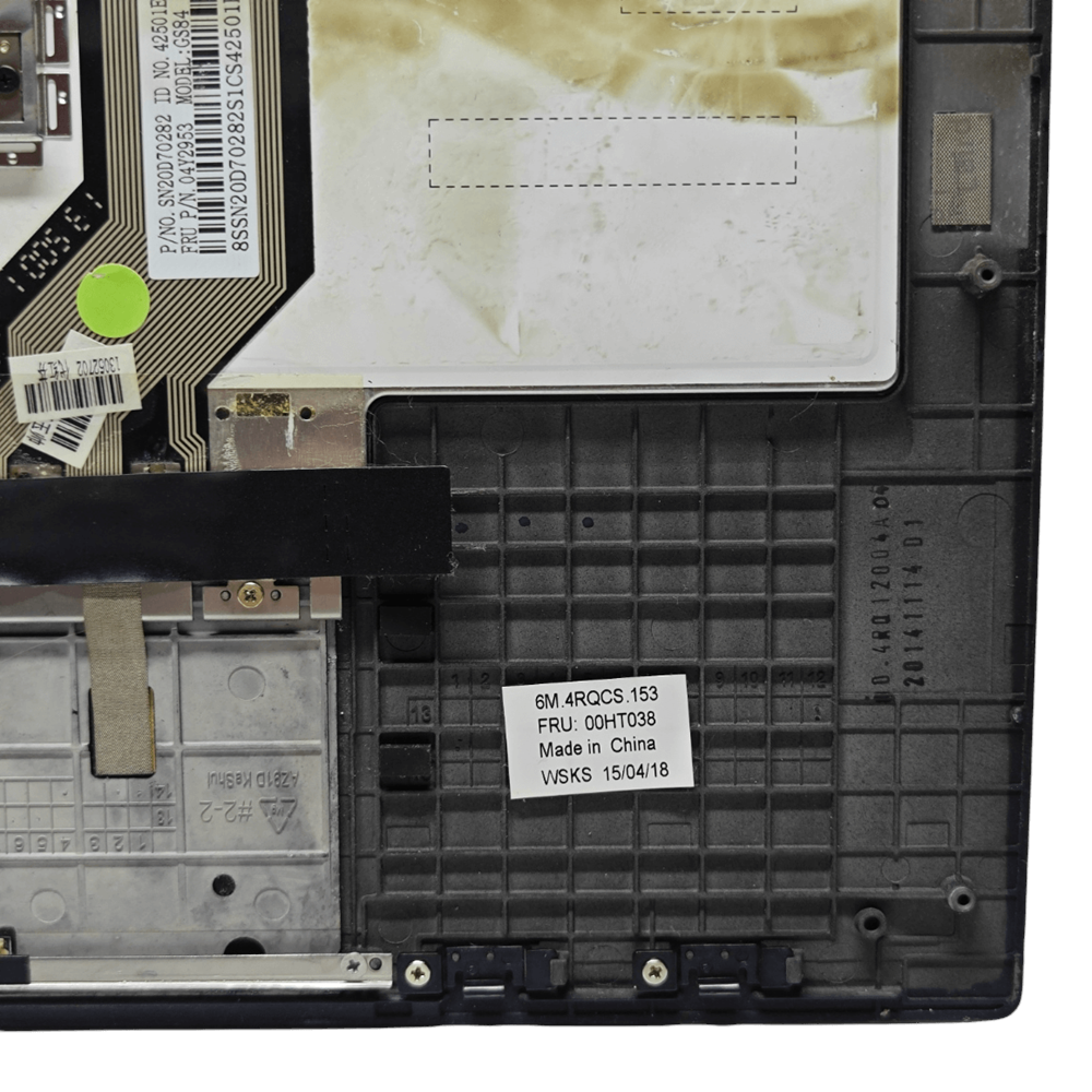 2.EL - Orjinal Lenovo Thinkpad X1 Carbon Gen 1 TP00040A Notebook Klavye Üst Kasa