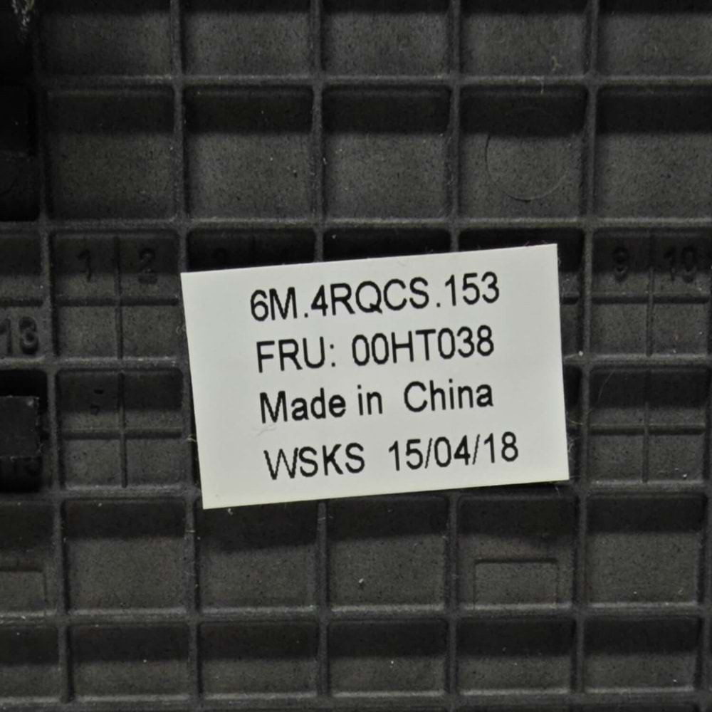 2.EL - Orjinal Lenovo Thinkpad X1 Carbon Gen 1 TP00040A Notebook Klavye Üst Kasa