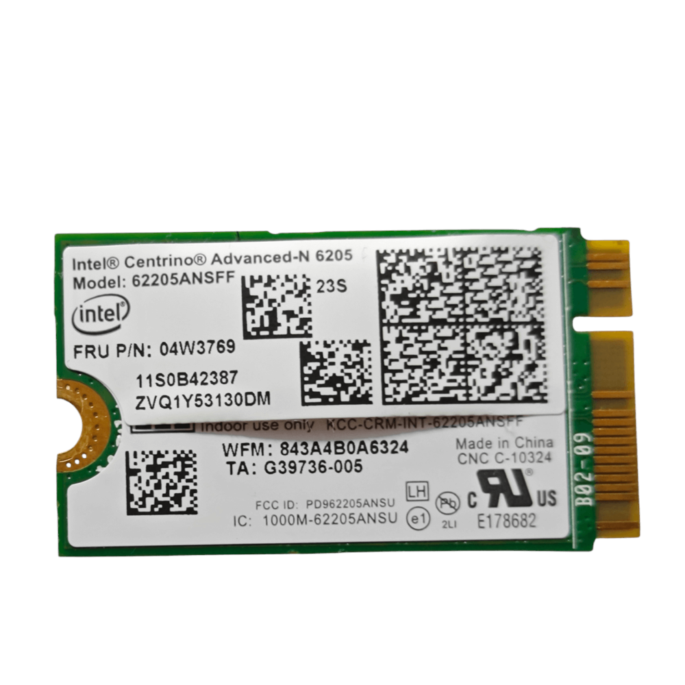 2.EL - Orjinal Lenovo Thinkpad X1 Carbon Gen 1 TP00040A Notebook Wifi Ağ Kart