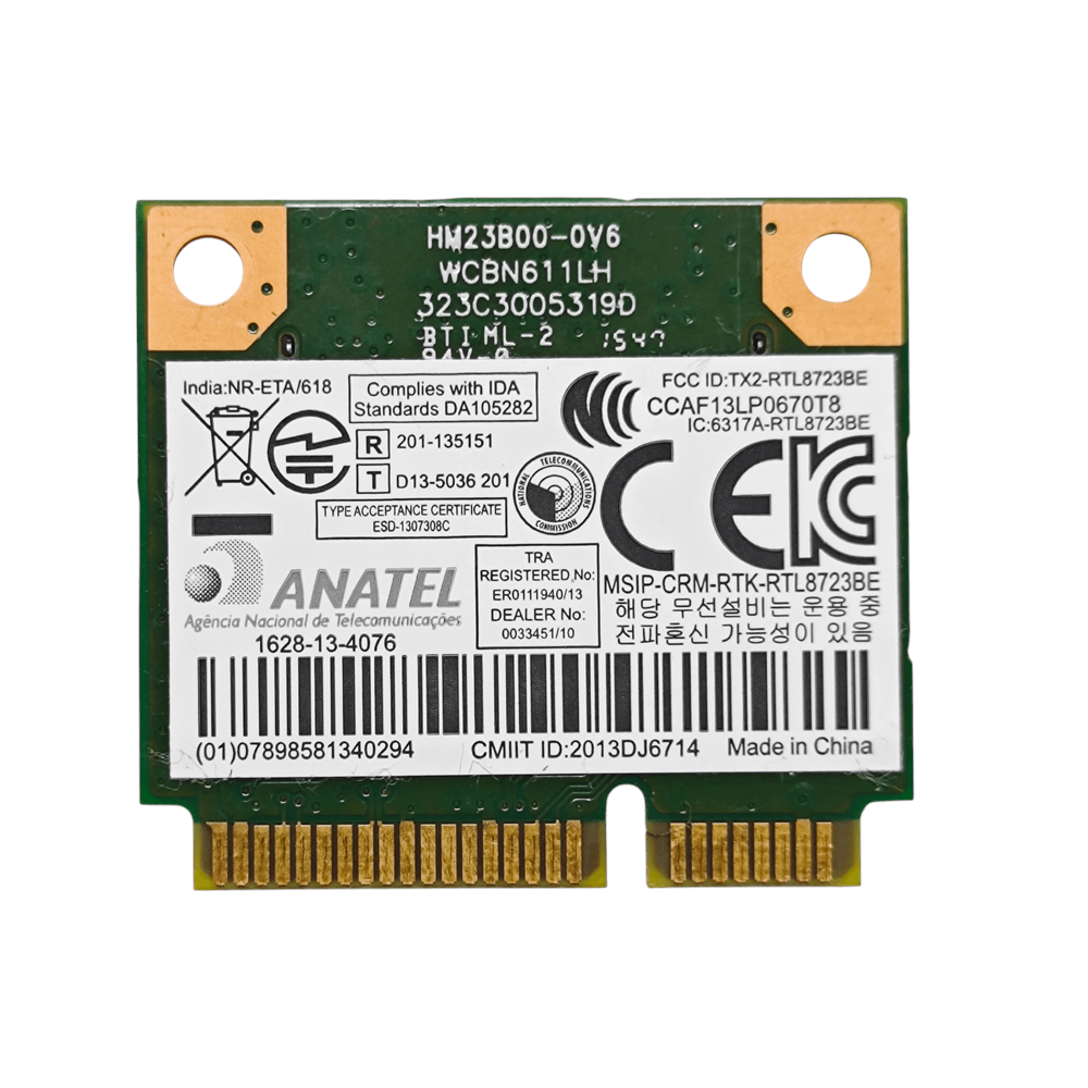 2.EL - Orjinal Grundig GNB 1550 A1 B2 GNB1550 A1 B2 Notebook Wifi Ağ Kartı