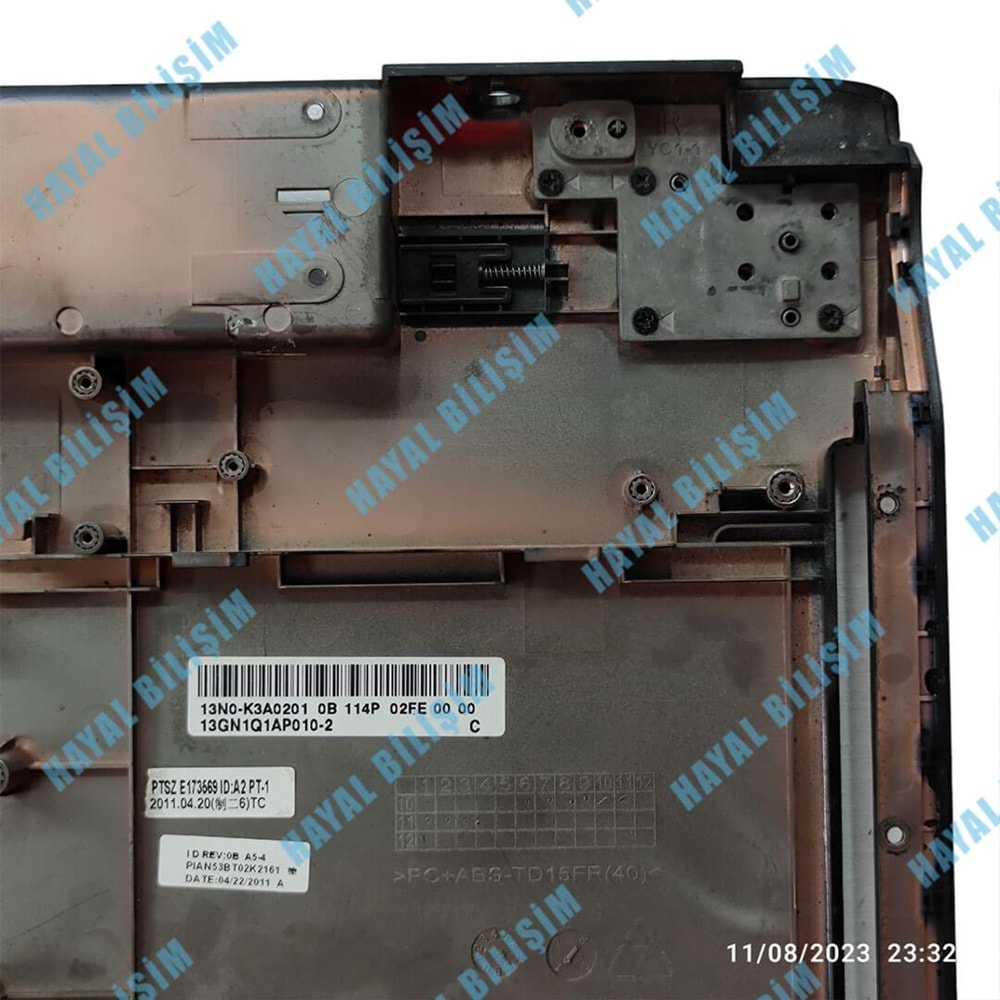 2.EL - Orjinal Asus N53 N53SV N53SV N53JF N53JG N53JL N53JN N53SM N53S Notebook Alt Kasa - 13N0-K3A0201