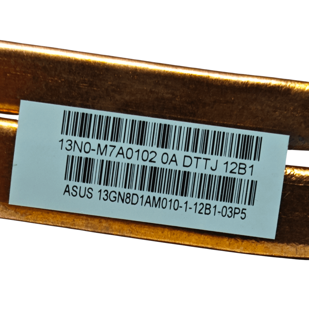 2. EL - Orjinal Asus K55V K55VD K55VJ K55VM K55VS Notebook Ekran Kartlı Bakır Soğutucu