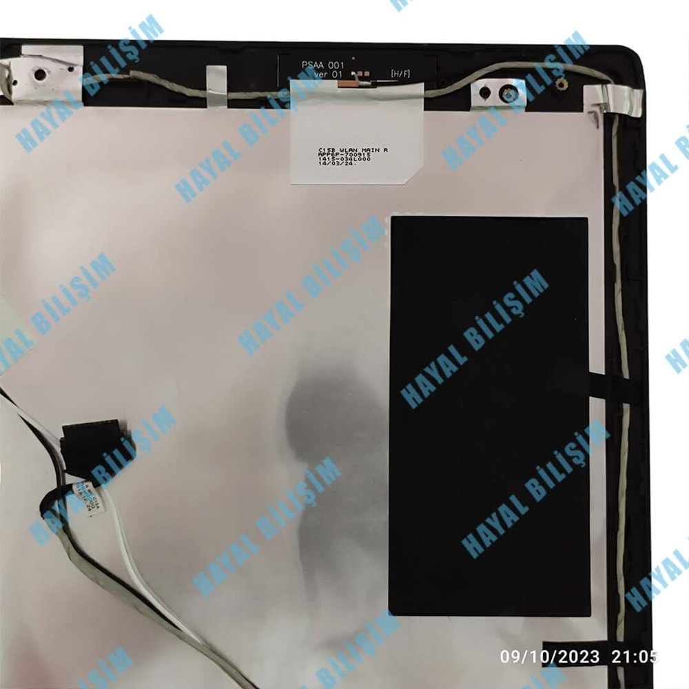 2.EL - Orjinal Casper Nirvana CGU C15 Gümüş Notebook Ekran Arka Kapak Lcd Cover - 13N0-CNA1Y01