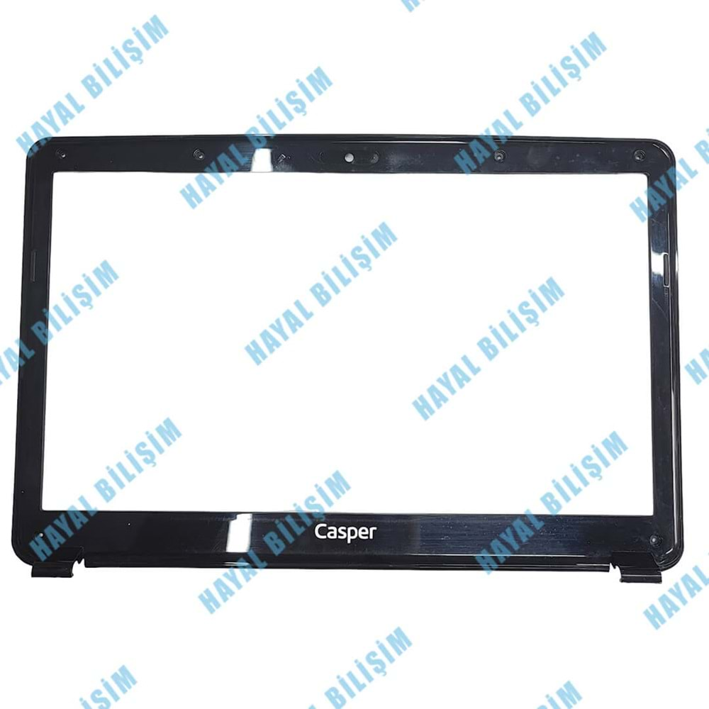 2.EL - Orjinal Casper Nirvana Siyah MT50MT55 CKV CHU CKY CHY CKU Serisi Notebook Ekran Ön Çerçeve Lcd Bezel