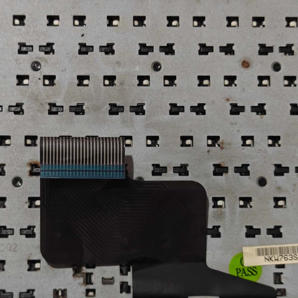 2.EL - Orjinal Casper !!!!! BEYAZ !!!!! W760 W762S W762SUN W765SUN W765S Probook W255HP Çerçeveli Türkçe Notebook Klavye