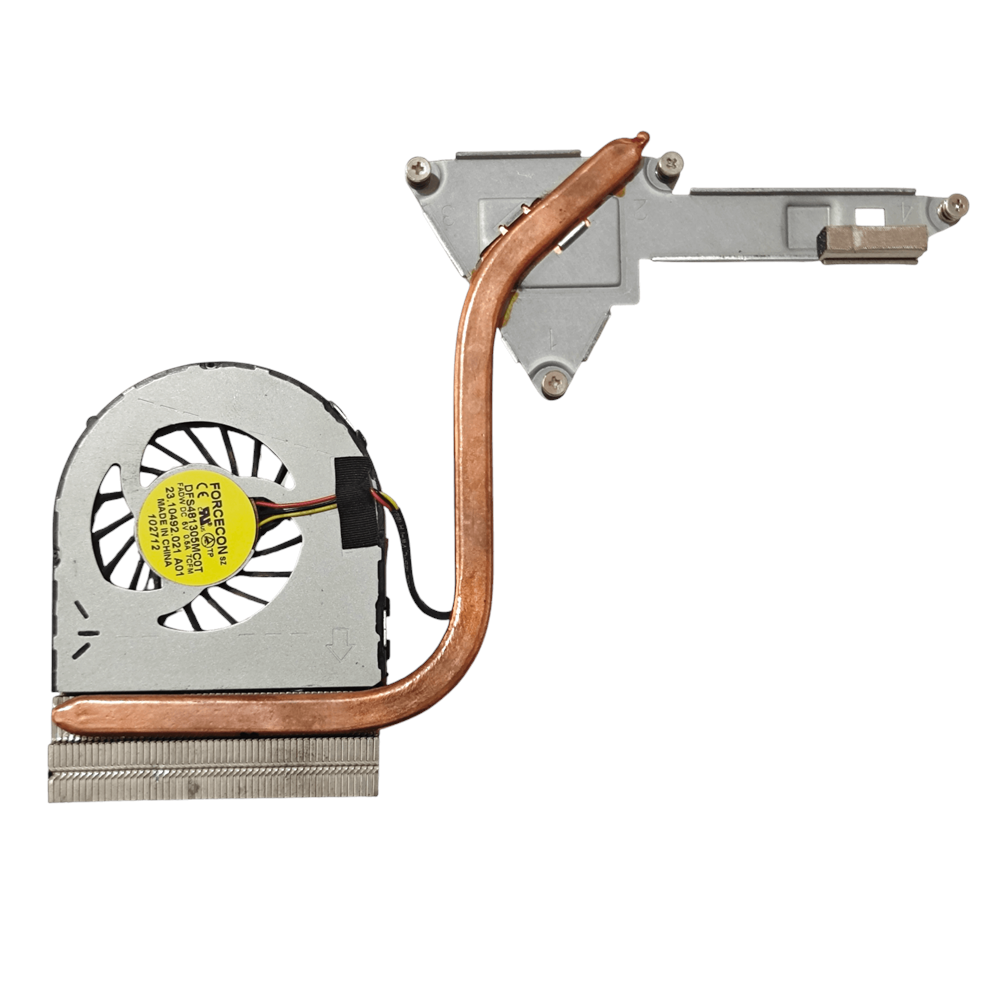 2.EL - Orjinal Dell N5040 N5050 2520 V2520 3520 1540 Notebook Bakır Soğutucu Cpu Fan