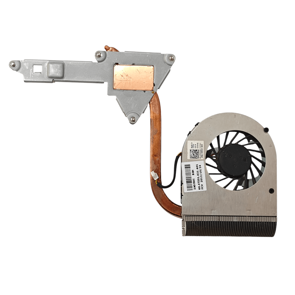 2.EL - Orjinal Dell N5040 N5050 2520 V2520 3520 1540 Notebook Bakır Soğutucu Cpu Fan