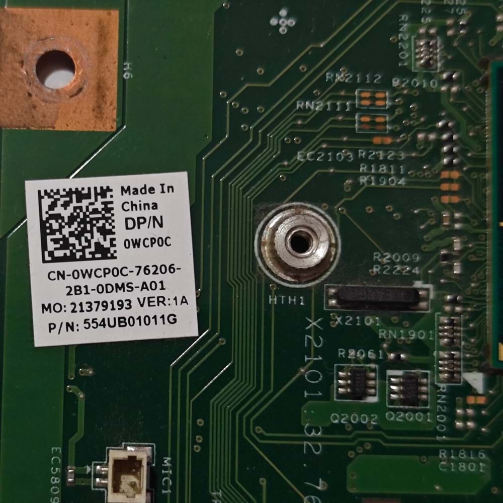 2.EL - Orjinal Dell Vostro 2520 V2520 3520 V3520 HM75 Notebook ÇALIŞAN Anakart