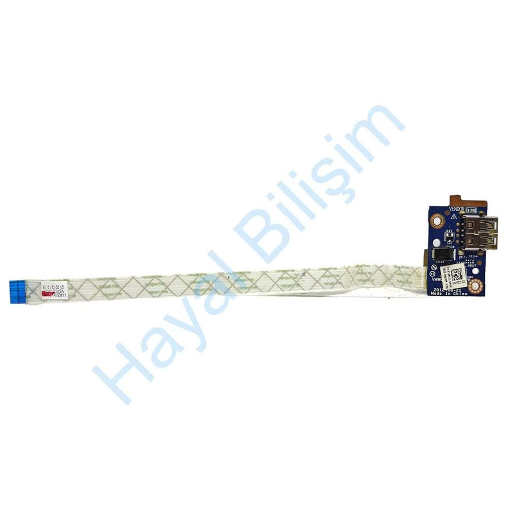 2.EL - Orjinal Dell İnspiron 15R 3521 15R 5537 15R 5537 15R 5521 15R 5721 Notebook Usb Kart