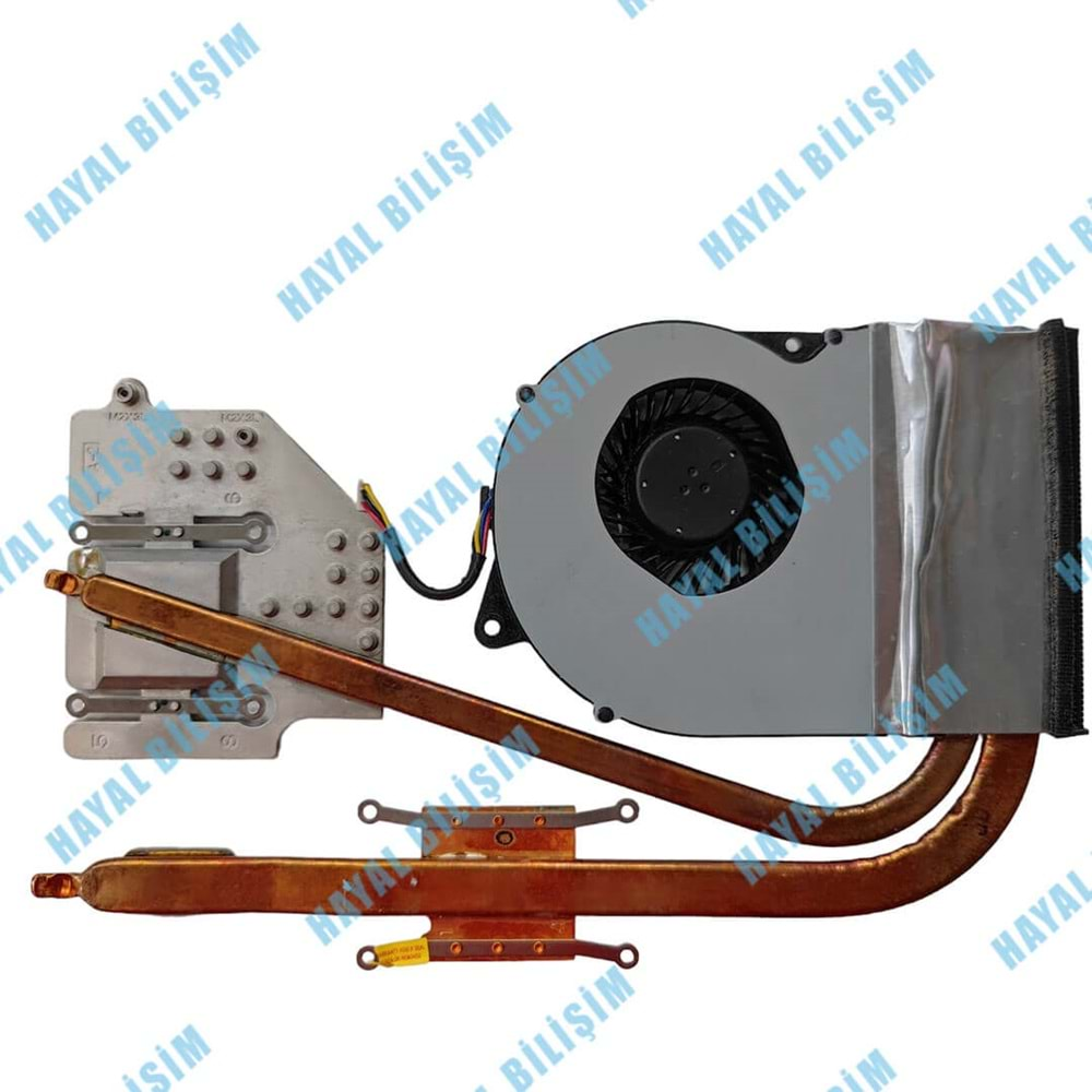 2.EL - Orjinal Asus N53 N53SV N53JF N53JG N53JL N53JN N53SM N53S Notebook Cpu Fan Bakır Soğutucu - 13N0-L3A0101